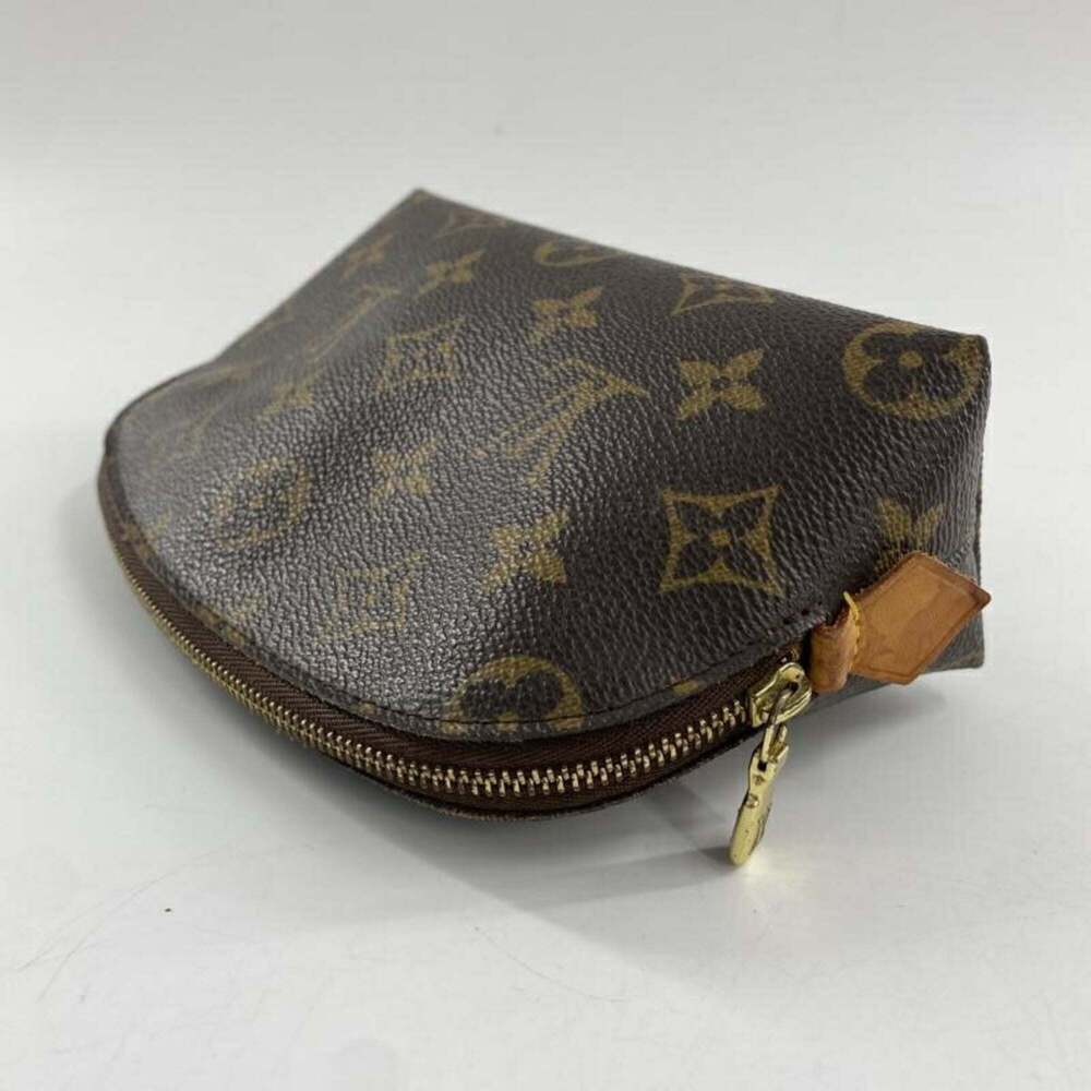 LOUIS VUITTON Authentic Brown Monogram Pochette Mini Bag - Picture 4 of 10